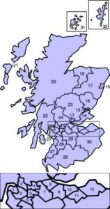 Scotland map